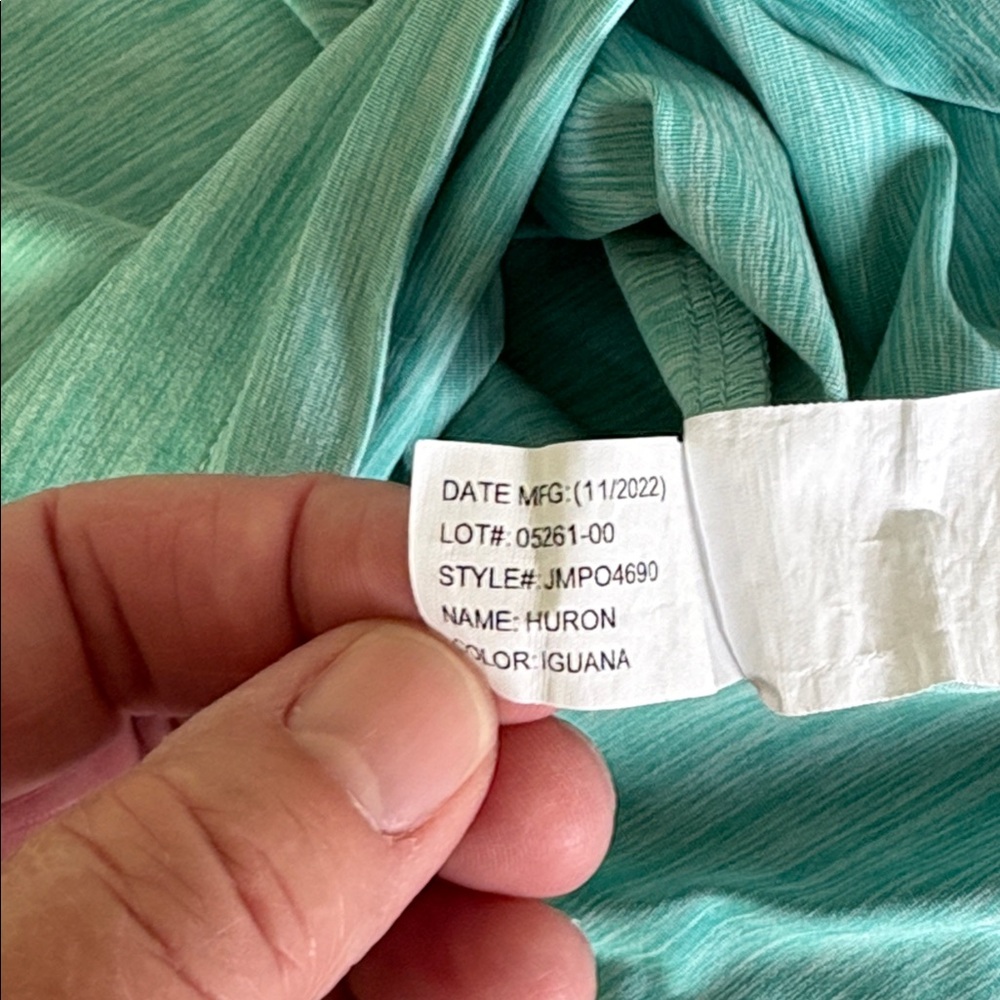 Johnnie-O Featherweight Performance Polo Huronn in Iguana Wrinkle Resist Size M - Picture 6 of 8